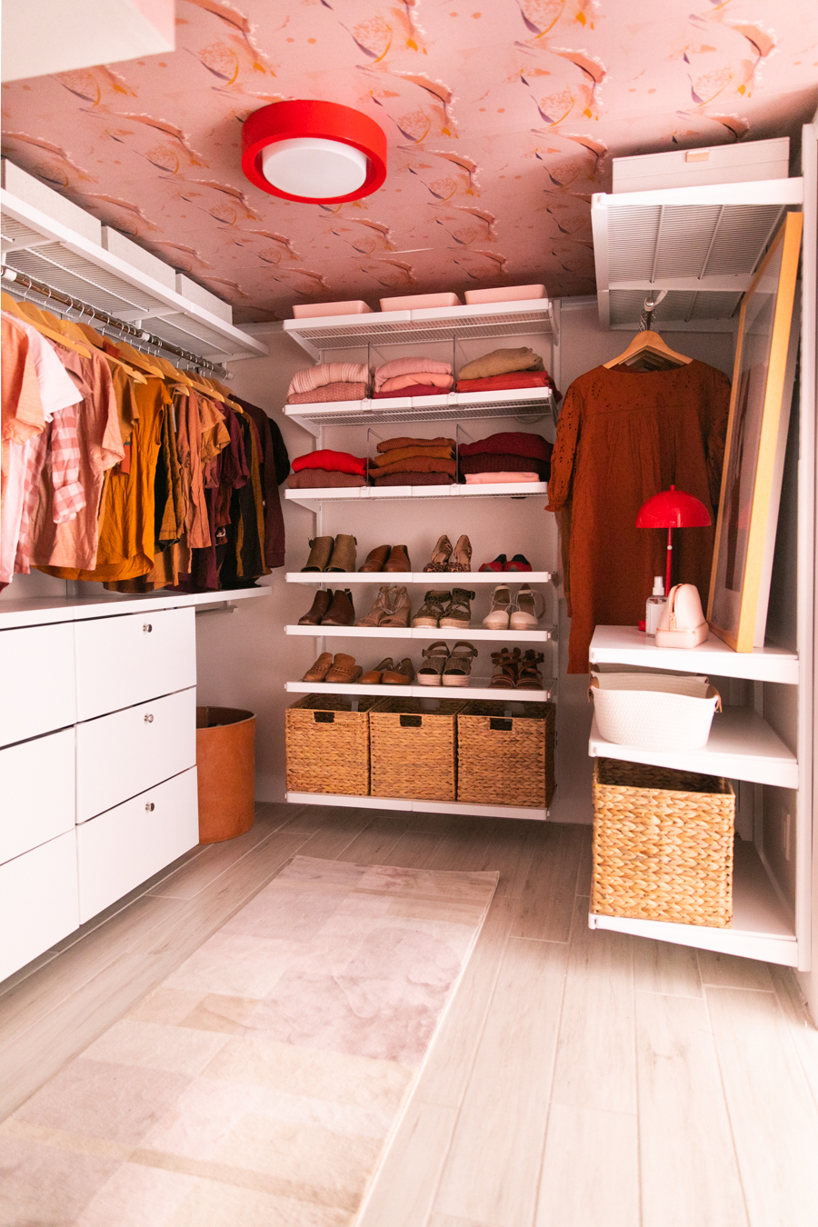 closet transformation at the a-frame with The Container Store Custom Closets  - los angeles and palm springs wedding photographer